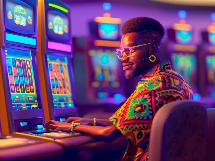 Putaran Lightning Roulette dengan pengganda pembayaran yang ditampilkan di meja